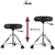XDrum Drum Throne Pneumatic Donut Red thumbnail 4