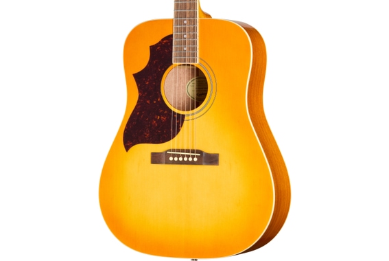 Epiphone Hummingbird Tribute Lefthand Heritage Sunburst image 4