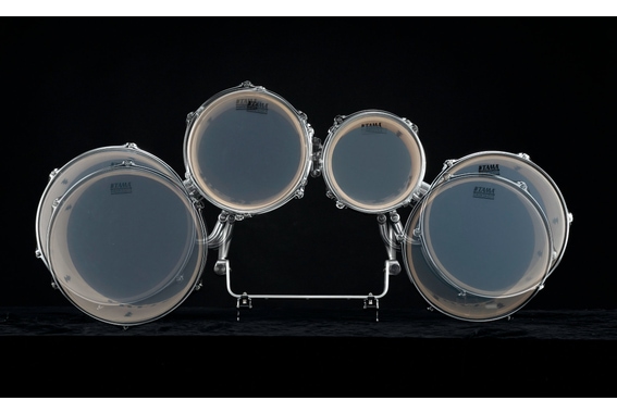 Tama R8023TK-SGW Starlight Marching Quad Tenor Drums Sugar White image 4