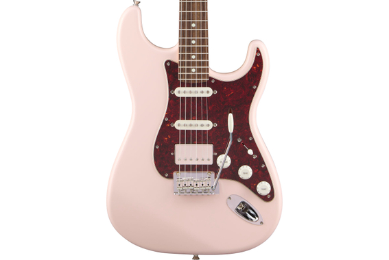 Fender Made in Japan Hybrid II 2026 Collection Stratocaster HSS Satin Shell Pink image 4