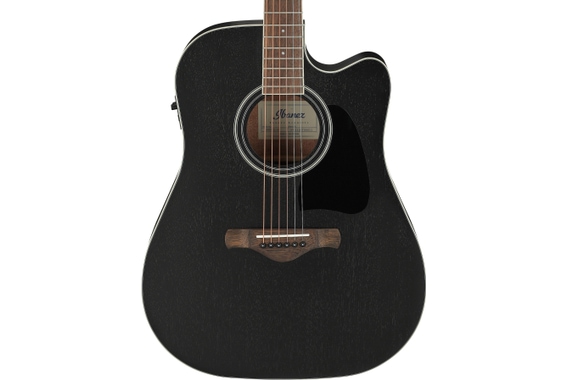 Ibanez AW84CE-WK Weathered Black image 4