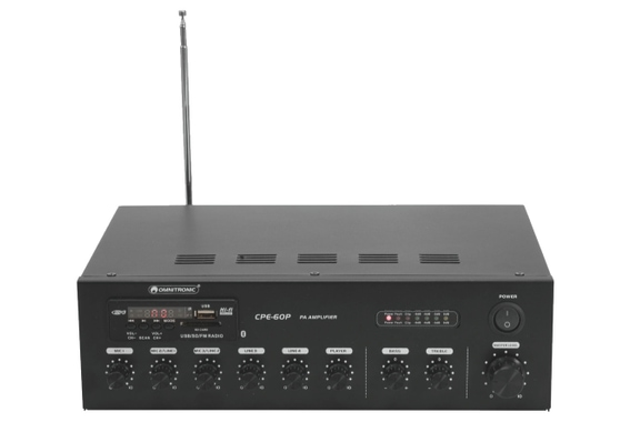 Omnitronic CPE-60P Amplificatore Mixer ELA image 4