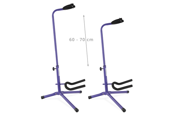 Classic Cantabile GS-30 VT Soporte para Guitarras (ligero) Morado Set de 5 image 4