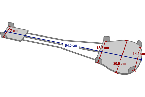 Classic Cantabile LSGS-100 Lap Steel Ständer  - Retoure (Zustand: sehr gut) image 4