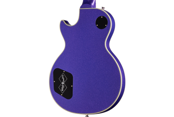 Epiphone Les Paul Custom Amethyst Sparkle image 4