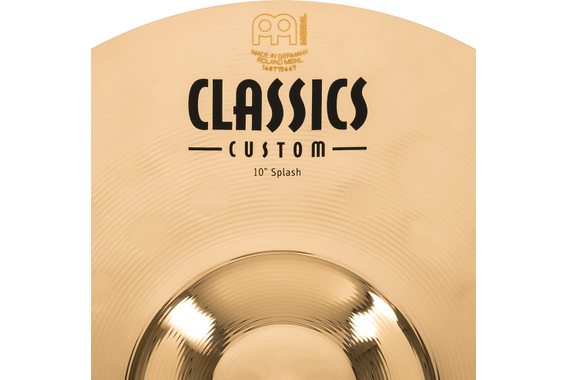 Meinl Classics Custom Brilliant 10" Splash image 4