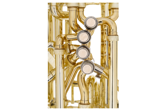 Classic Cantabile KT-30GD MardiBrass Kunststoff Bb-Tuba Gold image 4