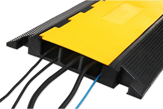 Pronomic Protector 3-90L Puente para Cables de 3 Cámaras con Conexión Enchufable Juego de 10 image 4