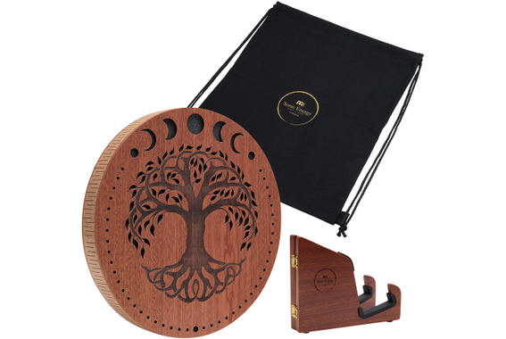 Meinl RDS12MTOL Sonic Energy 12" Rain Disk Son De Ruisseau Avec Gravure Des Phases Lunaires Et De L'Arbre De Vie image 4