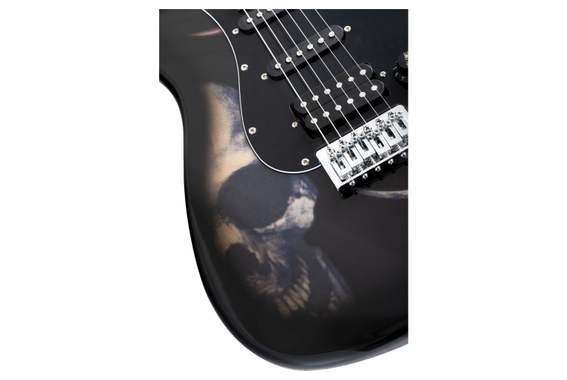 Rocktile Pro ST60-SK Chitarra elettrica Skull image 4