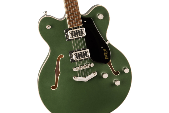 Gretsch G5622 Electromatic Center Block Double-Cut con V-Stoptail Olive Metallic image 4