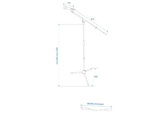 Omnitronic CMK-10 Mikrofonset  - Retoure (Zustand: sehr gut) image 4