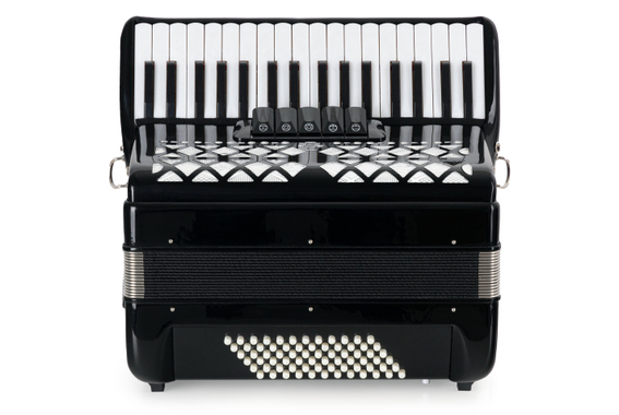 Classic Cantabile 72 Bass Fisarmonica "Secondo V" Set Nero image 4