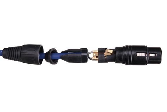 Pronomic Stage DMX3-0.5 DMX Cable 0.5m 4x Set image 4