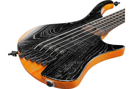 Ibanez EHB1135MS-SKL Basse Électrique Silver Wave Black Low Gloss image 4