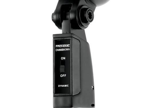 Pronomic DM-66BK/RD Elvis Dynamisches Mikrofon Schwarz/Rot  - Retoure (Zustand: sehr gut) image 4