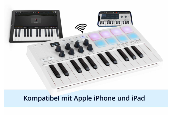 Classic Cantabile M25-AIR Wireless MIDI Controller  - Retoure (Zustand: sehr gut) image 4