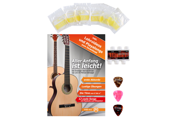 Classic Cantabile AS-861 Konzertgitarre 4/4 Starter-Set  - Retoure (Zustand: sehr gut) image 4