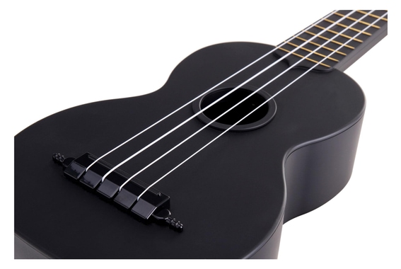 Classic Cantabile BeachBuddy Blackbird Ukulele Set incl. Tuner e Scuola image 4