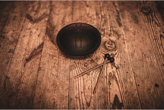 Meinl Energie Mini Steel Tongue Drum Zwart image 4