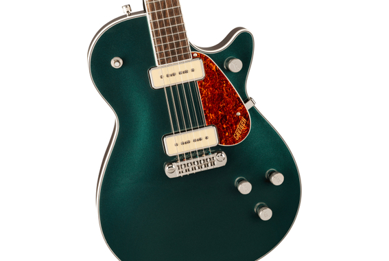 Gretsch Guitars G5210-P90 Electromatic Jet Two 90 Single-Cut Con Wraparound Tailpiece Cadillac Green image 4