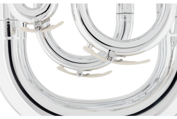 Classic Cantabile KEU-30SR MardiBrass Kunststoff Bb-Euphonium Silber image 4