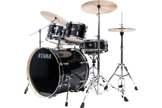 Tama IP52H6W-HBK Imperialstar Drumkit Hairline Black Set incl. Gigbags image 4