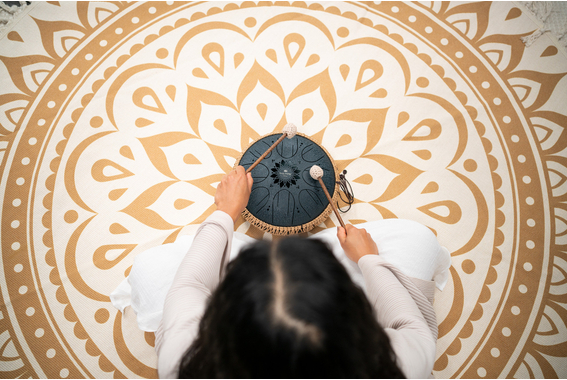 Meinl Sonic Energy MOSTD1NB Steel Tongue Drum Medium Octave Bleu Marine Do Mineur image 4