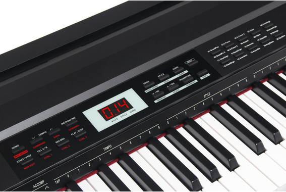 Classic Cantabile SP-150 BK Stagepiano zwart Set incl. standaard, koptelefoon en pedaal image 4