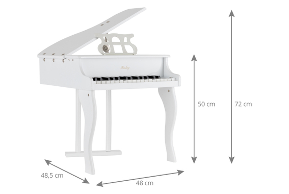 FunKey MGP-30 WH Mini Piano Jouet Blanc image 4