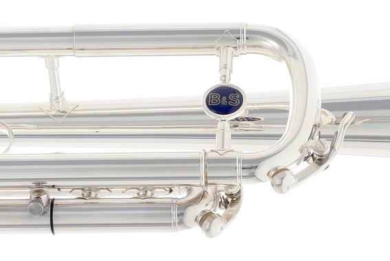 B&S Personality PBB Benny Brown Bb-trompet verzilverd image 4