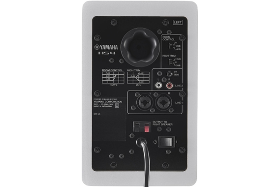 Yamaha HS 4W Paire De Moniteurs De Studio Actifs Kit ISO image 4