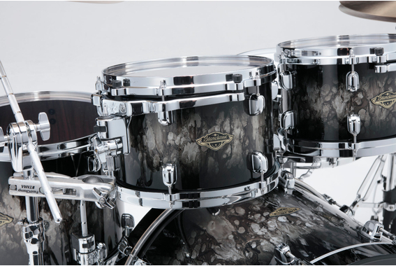 Tama WBS52RZS-MPB Starclassic Walnut/Birch Shellkit Molten Platinum Burst image 4