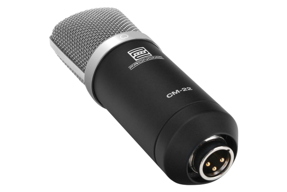 Pronomic CM-22 Microfono a Condensatore a Grande Membrana Set Completo incl. Supporto, Paravento, Micscreen & Cavo image 4