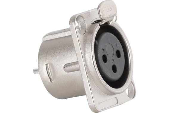 Pronomic XFD XLR Inbouwconnector Female 8x Set image 4