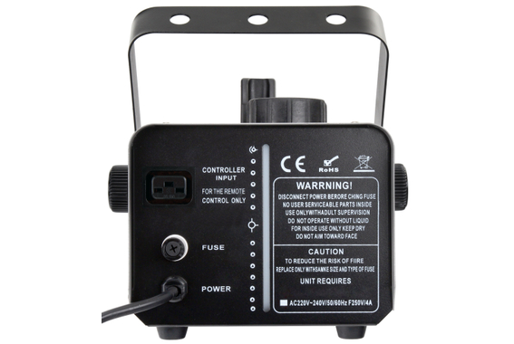 Ensemble Complet Showlite SM-600 Machine À Neige 600W incl. Télécommande + 1 L Liquide Neige image 4