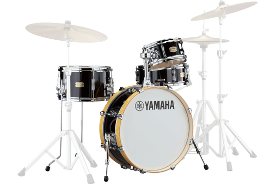 Yamaha Stage Custom Hip Raven Black Hardware Set image 4