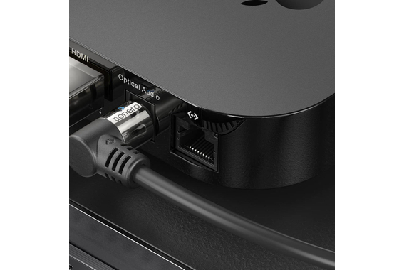 Sonero Optische S/PDIF Toslink Kabel 1x90° Stekker 1,50m image 4