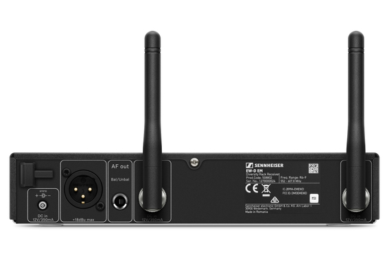 Sennheiser EW-D SK BASE Set (Y1-3) HS-11 EA Set image 4