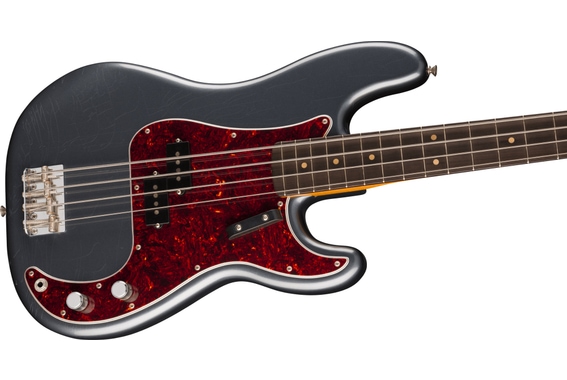 Fender Vintera II Road Worn '60s Precision Bass Charcoal Frost Metallic image 4