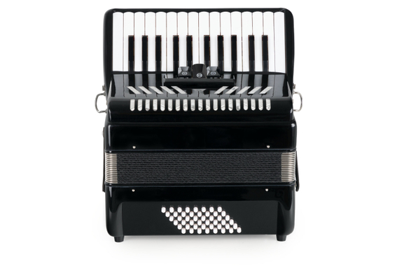 Classic Cantabile 48 Basses Accordéon « Secondo V » Set Noir image 4