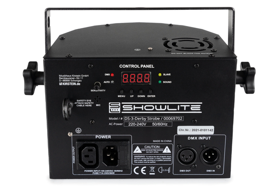 Showlite DS-3 Derby/Strobe Hybrid-Strahleneffekt  - Retoure (Zustand: gut) image 4