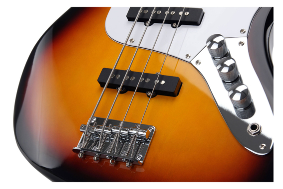 Rocktile Groover's Pack JB E-Bass Sunburst Set II image 4