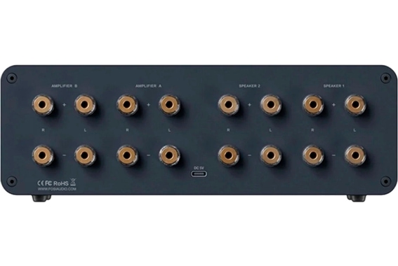 Fosi Audio LC30 VU Verstärker/Boxen Umschalter Orange image 4