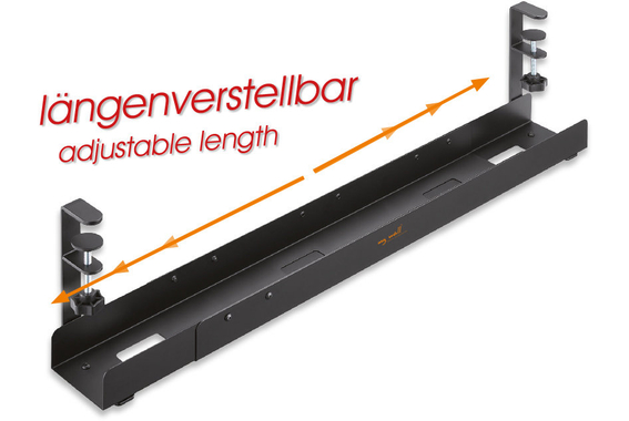 my wall HZ 45-2 Set De Gestion De Câbles Pour Bureau image 4