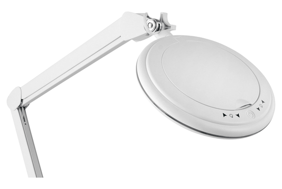 Showlite LL-6095D-Pro Lampe Loupe LED 9W 3/5 Dioptries Set avec Pied à Roulettes image 4