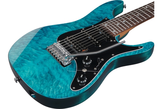 Ibanez AZ447P1QM Premium AZ Cosmic Blue image 4