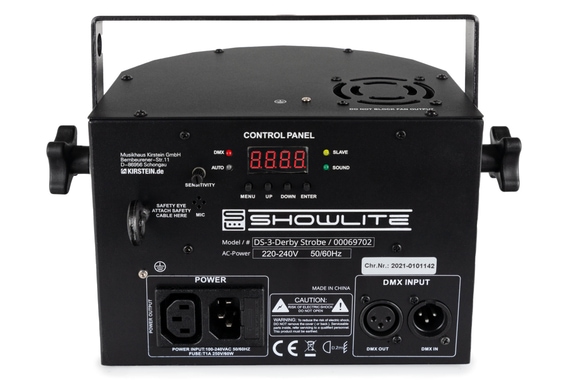 Showlite DS-3 Derby/Strobe Effetto Ibrido a Fascio image 4