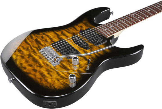 Ibanez GRX70QA-SB Sunburst image 4