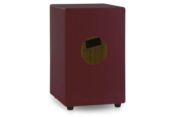 XDrum KC-37WR Cajon per Bambini Rosso Vino Set con Scuola image 4